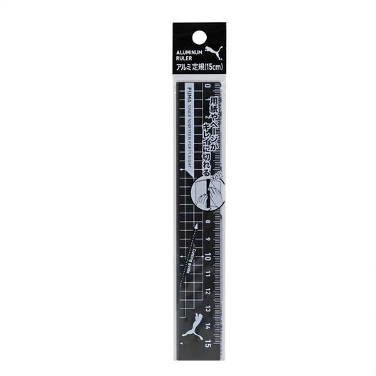  mail service shipping ktsuwaPUMA( Puma ) aluminium ruler 15cm black PM514BK