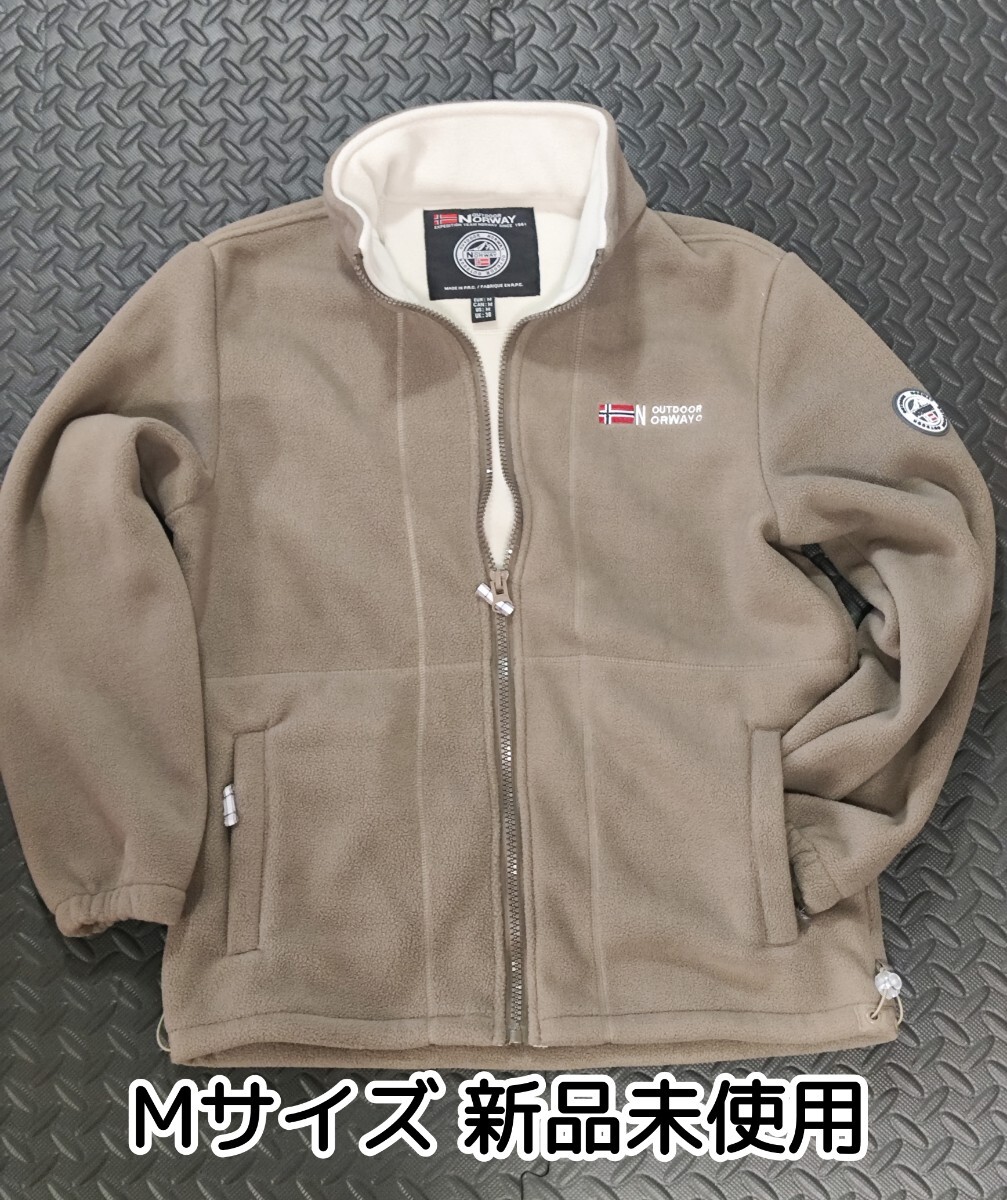 極暖 フリース 北欧 ボア ジャケット Mサイズ 日本サイズで L サイズ相当 グレー 北欧Norway