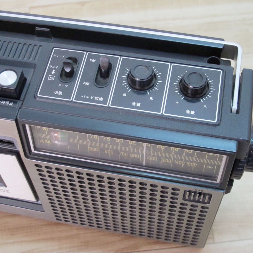 National ナショナル FM/AM ラジオカセットレコーダー RQ-535