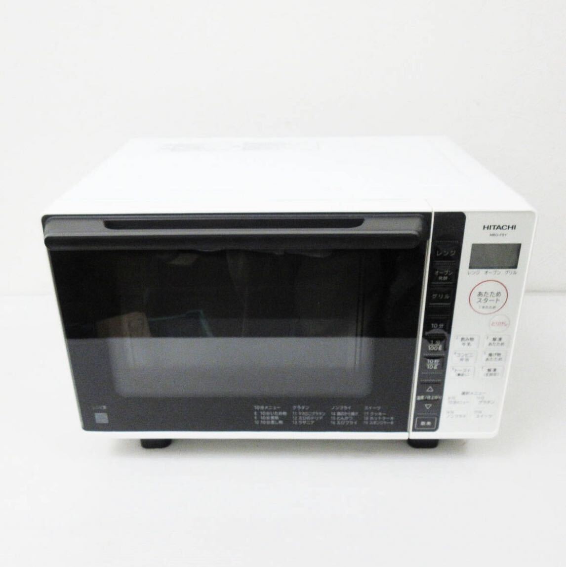 【電子レンジ】 HITACHI/日立★ オーブンレンジ★2023年製★MRO-F5Y★ オーブン用皿付★ホワイト★50-60Hz