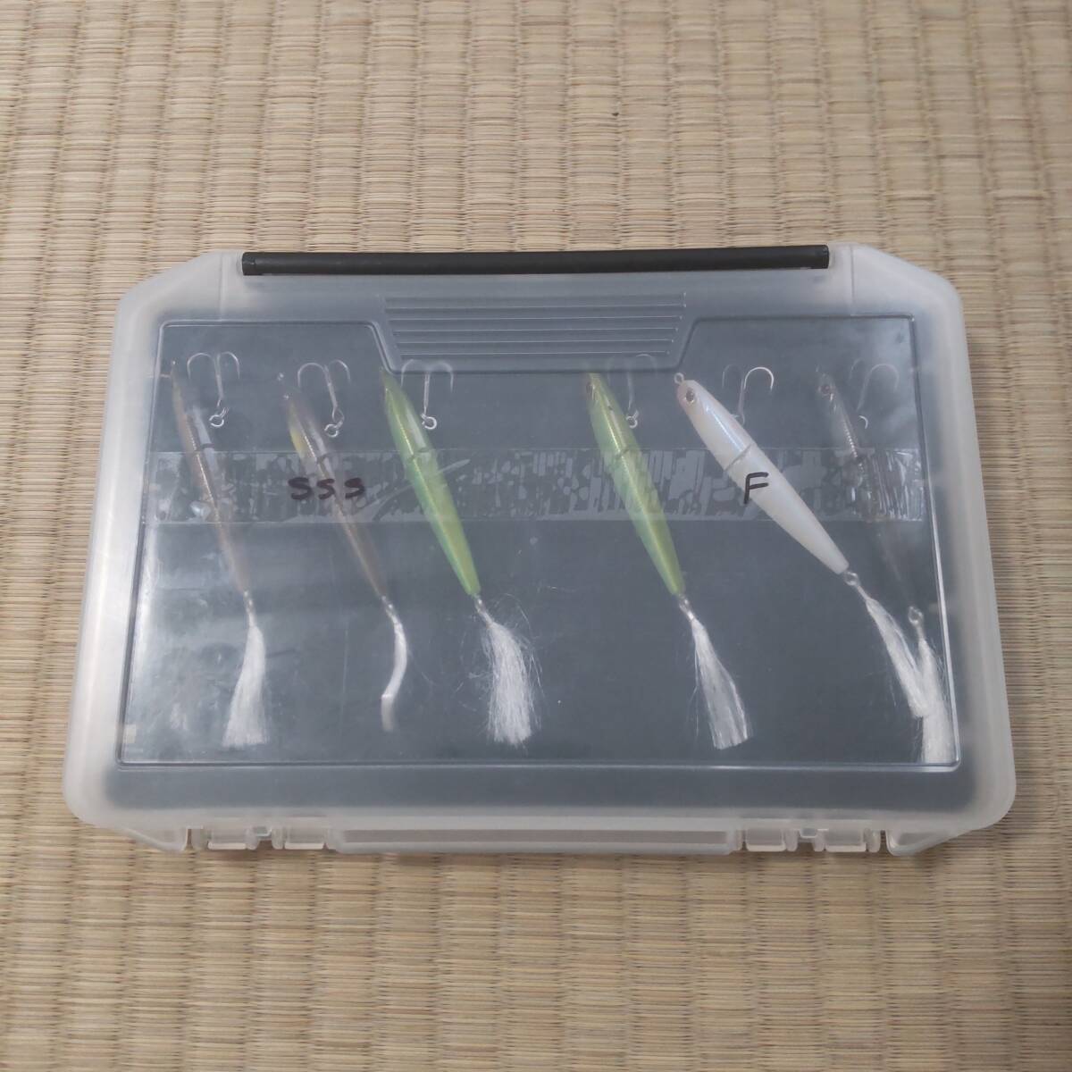 O.S.P OSP オーエスピー i-Waver アイウェーバー 60 F SSS 3個ずつセット ケース付 バーブレス