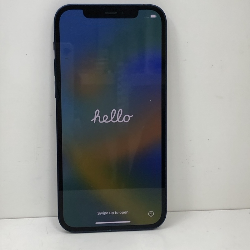 【ジャンク品】 Apple iPhone 12 A2402 128GB ブルー 利用制限 Softbank 〇 SIMフリー 240913SK750145