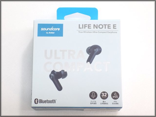 新品未開封品 SoundCore By Anker LIFE NOTE E A3943N31 BlueTooth 5.2 イヤホン ネイビー