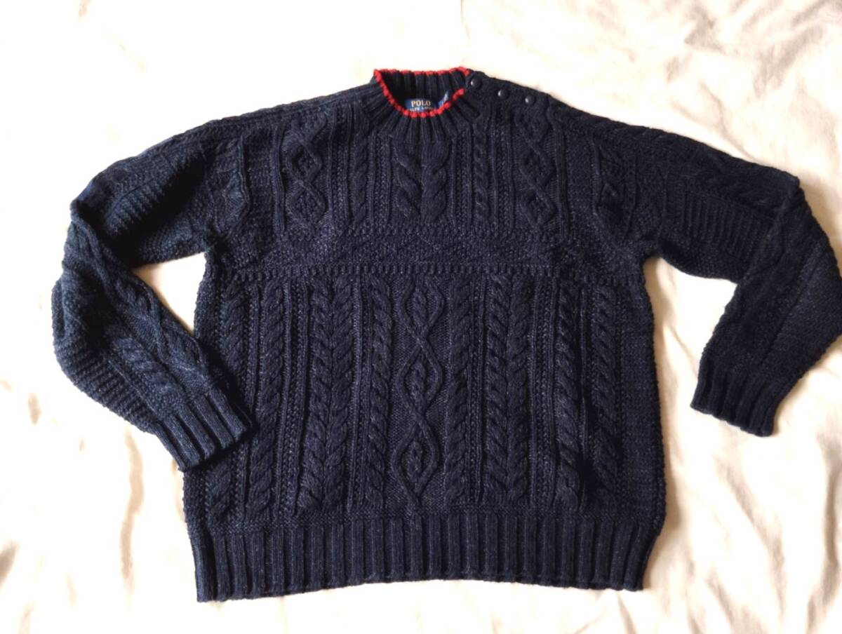 ラルフローレンケーブルニットアランセーターUS Size L|Yahoo ラルフローレンケーブルニットアランセーターUS Size L|Yahoo