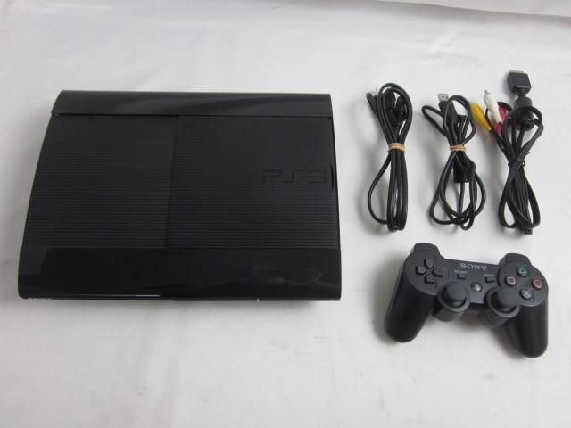 【同梱可】中古品 ゲーム プレイステーション3 PS3本体 CECH-4000B チャコールブラック 動作品 周辺機器あり