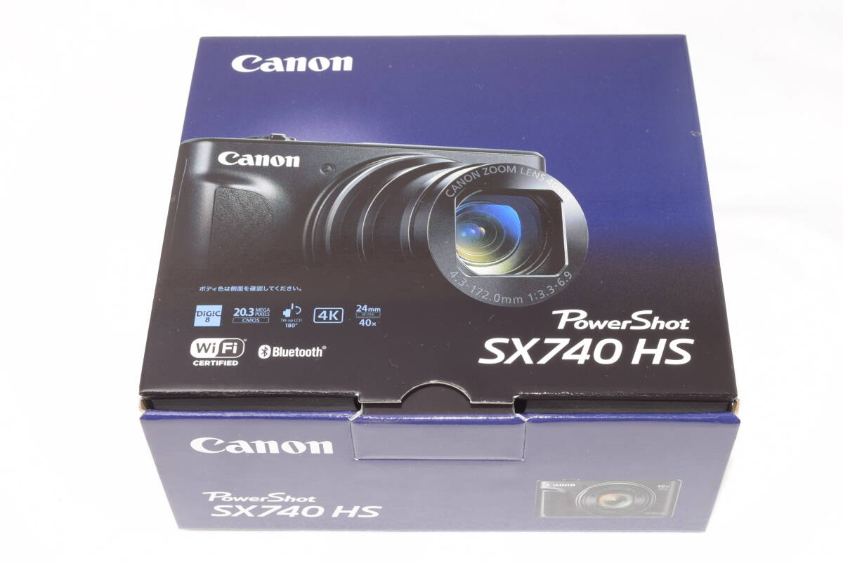 Canon SX740 HS 40倍光学ズーム デジタルカメラバッテリー2個付き