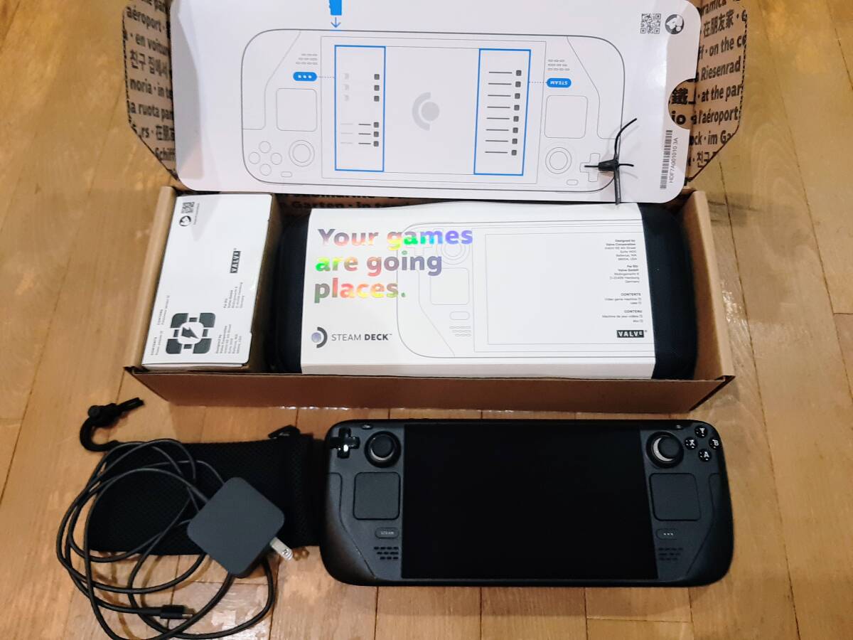 Yahoo!オークション - 極上美品 Valve steam deck 512GB LCD Yahoo!オークション - 極上美品 Valve steam deck 512GB LCD