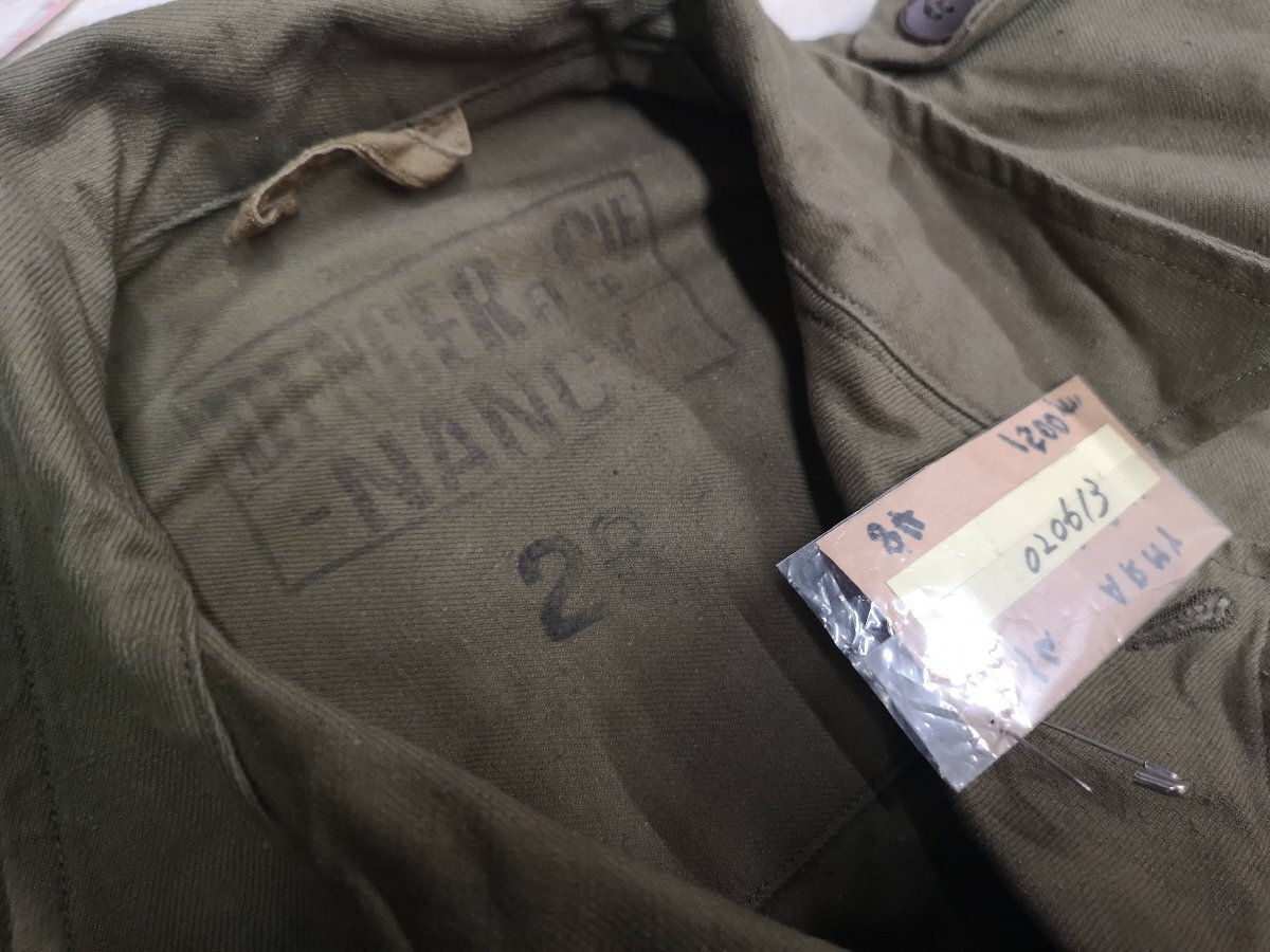 フランス軍放出品 M47 フィールドジャケット28 020613 フランス軍放出品 M47 フィールドジャケット28 020613