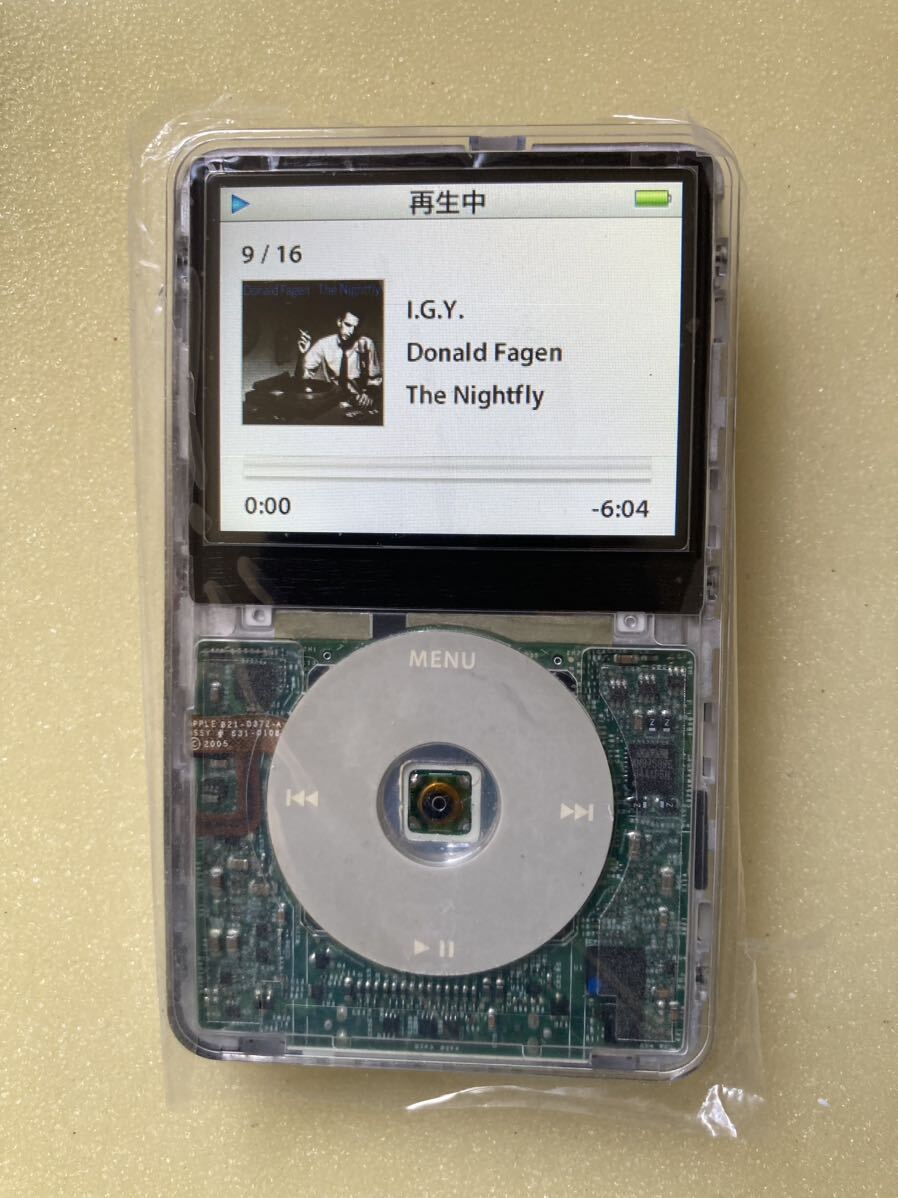 iPod classic 30GB→ 新品SSD256GB&新品バッテリー交換実施 iPod classic 30GB→ 新品SSD256GB&新品バッテリー交換実施