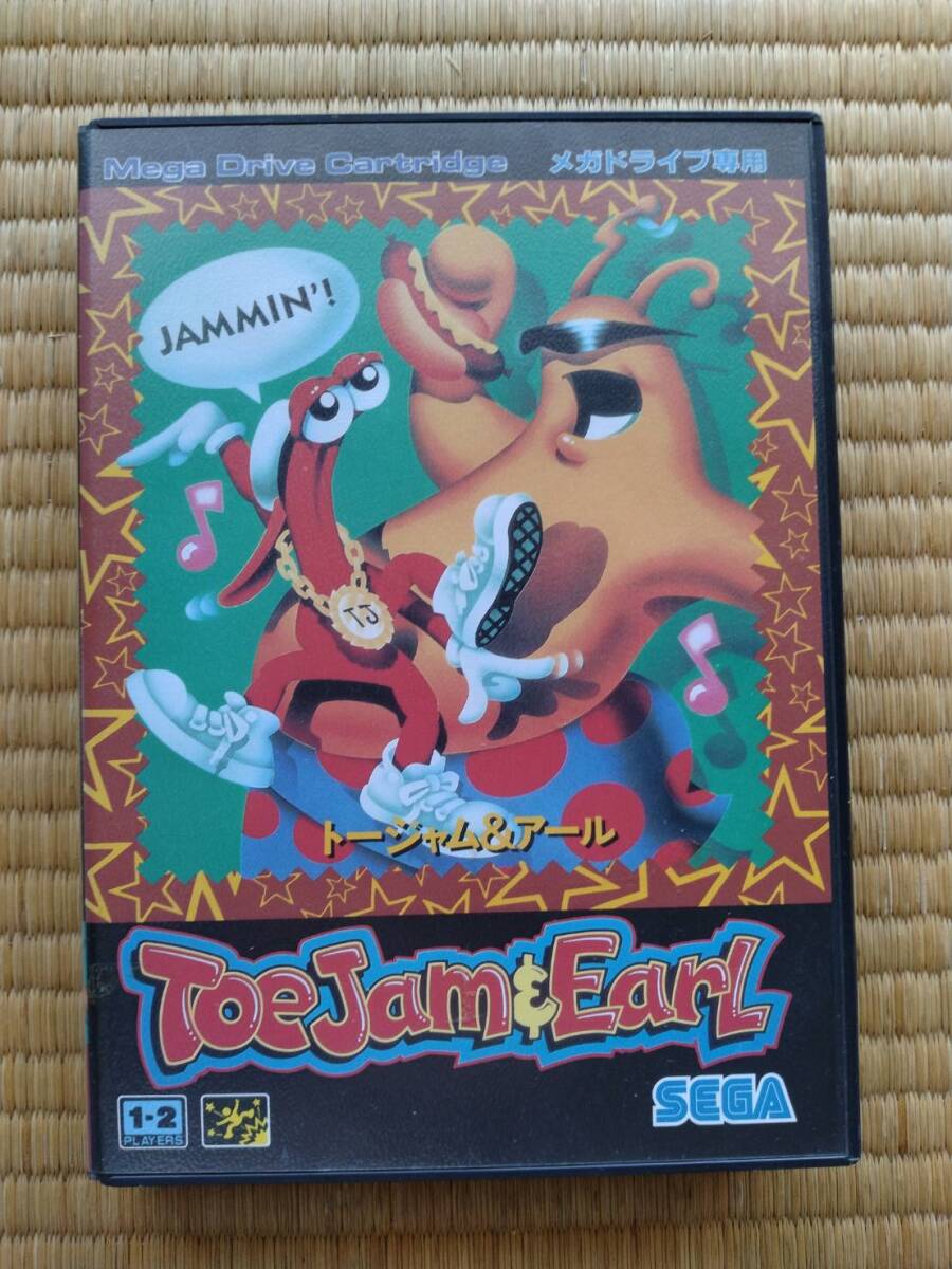 トージャム&アール MD メガドライブ　ToeJam&EarL SEGA