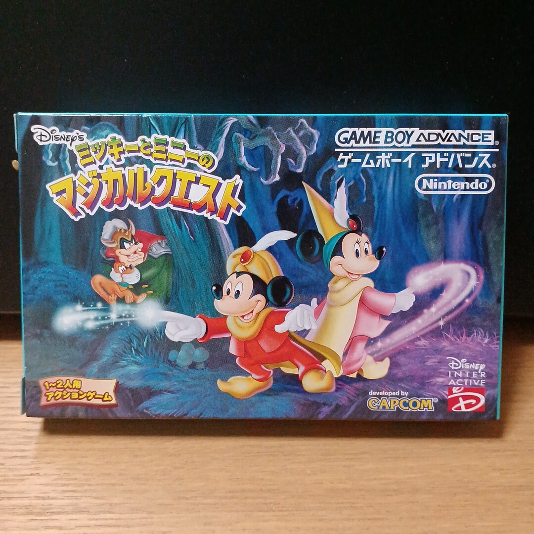 ◎R★131 希少 未使用 GAMEBOY ADVANCE ミッキーとミニーのマジカルクエスト レトロ ゲームボーイアドバンス
