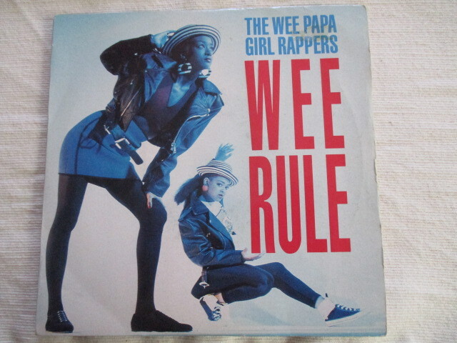 WEE PAPA GIRL RAPPERS 7！WEE RULE, UK 7インチ EP, HIP HOP REGGAE