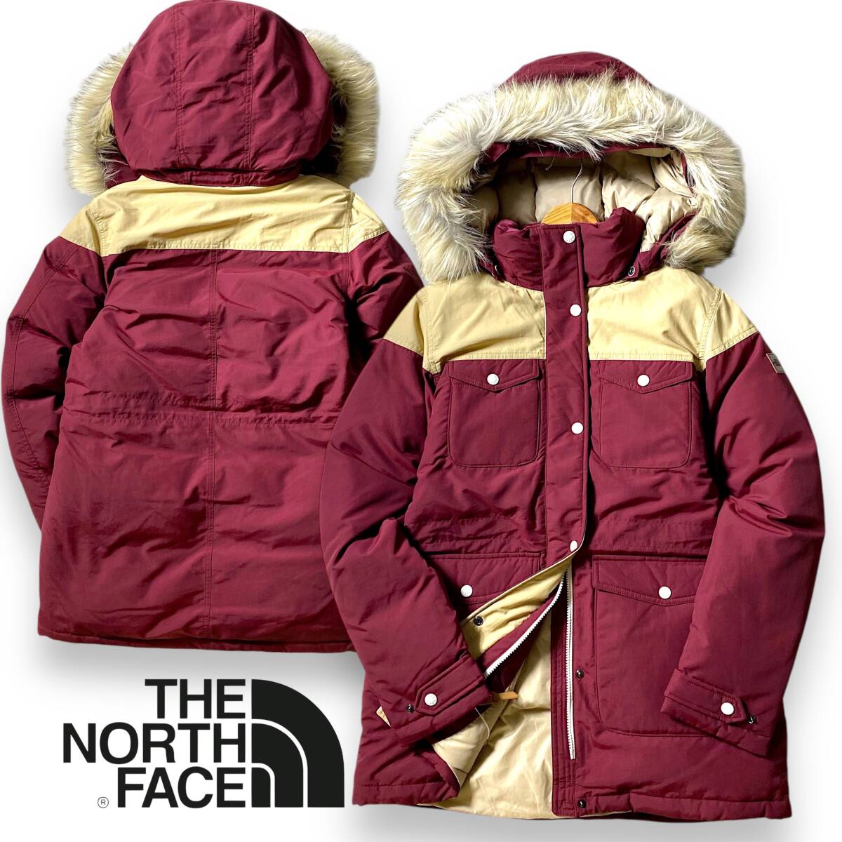 【95(XL)】新品 ノースフェイス ダックダウン UPF40+ リップストップナイロン 3way ダウンジャケット THE NORTH FACE レディース◆R1428
