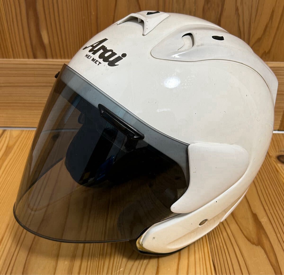 Yahoo!オークション - Arai アライ SZ-RAM3 白 59-60cm ジェット Yahoo!オークション - Arai アライ SZ-RAM3 白 59-60cm ジェット