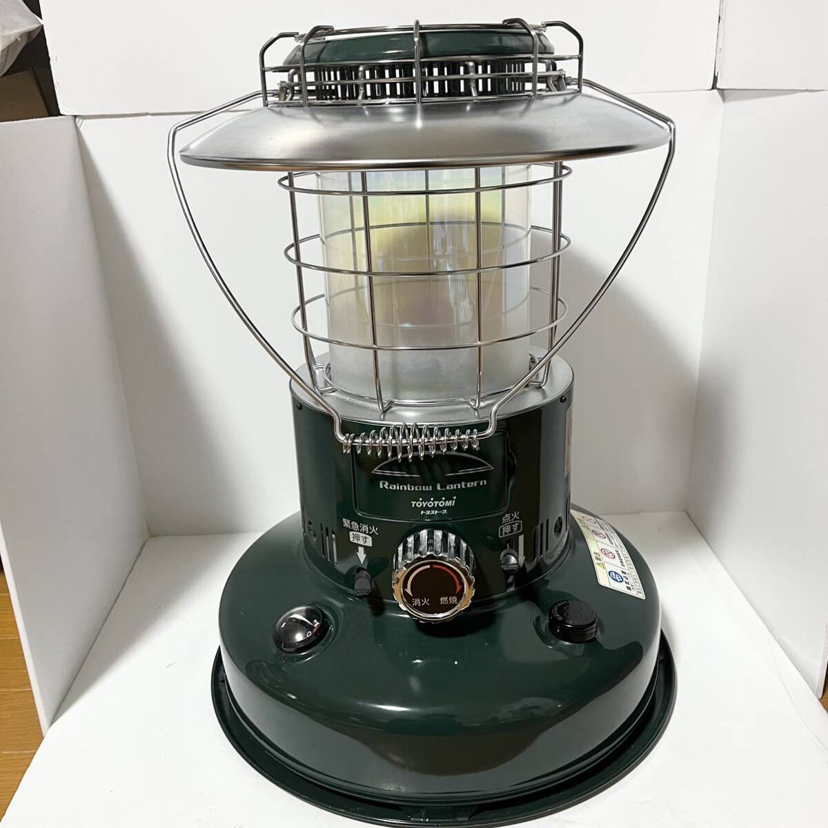 TOYOTOMI トヨトミRainbow 灯油ストーブ グリーン トヨトミ TOYOTOMI レインボーストーブ グリーン RL-25C