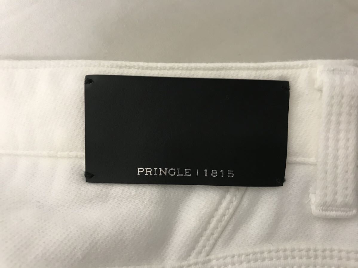  подлинный товар Pringle PRINGLE1815 хлопок тренировочный брюки-чинос Surf American Casual милитари Work деловой костюм Golf мужской белый белый 38M