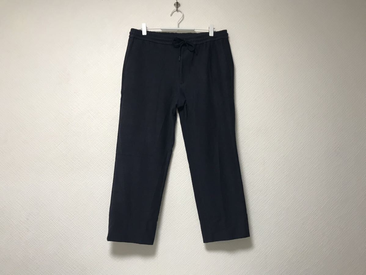 本物バナナリパブリックBANANAREPUBLICイージースラックスパンツサーフアメカジミリタリーワークビジネススーツゴルフメンズ緑グリーン32M_画像1