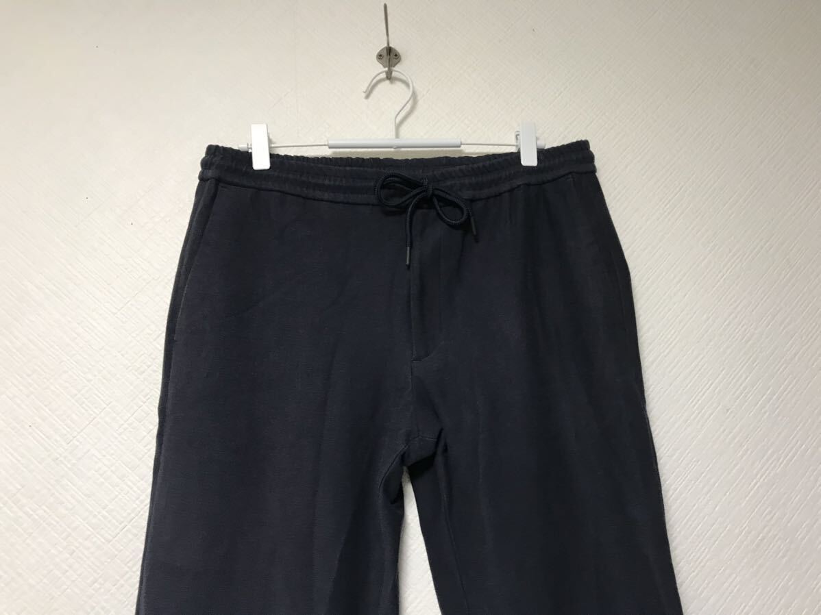 本物バナナリパブリックBANANAREPUBLICイージースラックスパンツサーフアメカジミリタリーワークビジネススーツゴルフメンズ緑グリーン32M_画像2