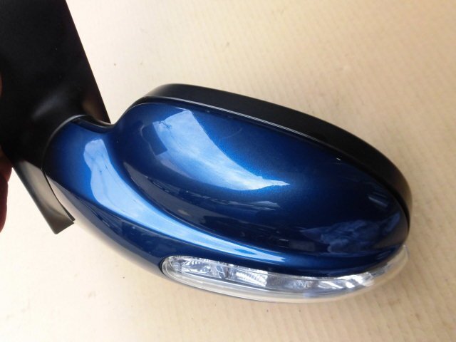 *\'04 Benz W639 Viano 639811 left door mirror ASSY( product number :A 639 810 47 16 / color number :345= jasper blue )*