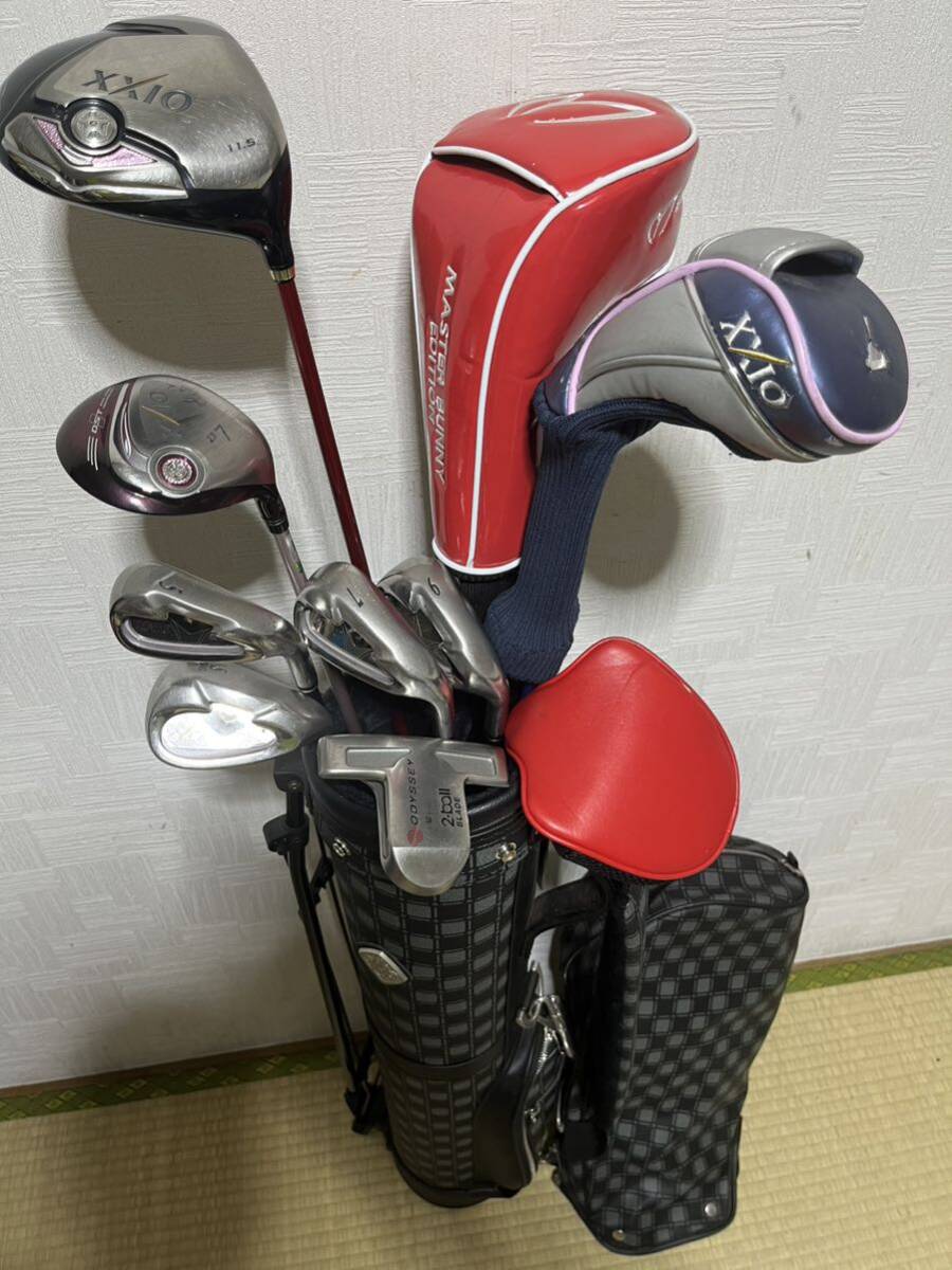 稀少品 超豪華XXIO9代目等レディースハーフゴルフセット+ 稀少品 超豪華XXIO9代目等レディースハーフゴルフセット+