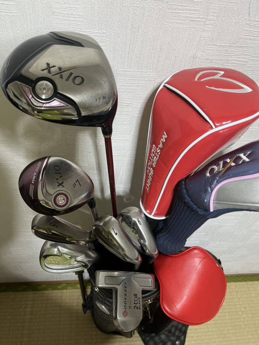 稀少品 超豪華XXIO9代目等レディースハーフゴルフセット+ 稀少品 超豪華XXIO9代目等レディースハーフゴルフセット+