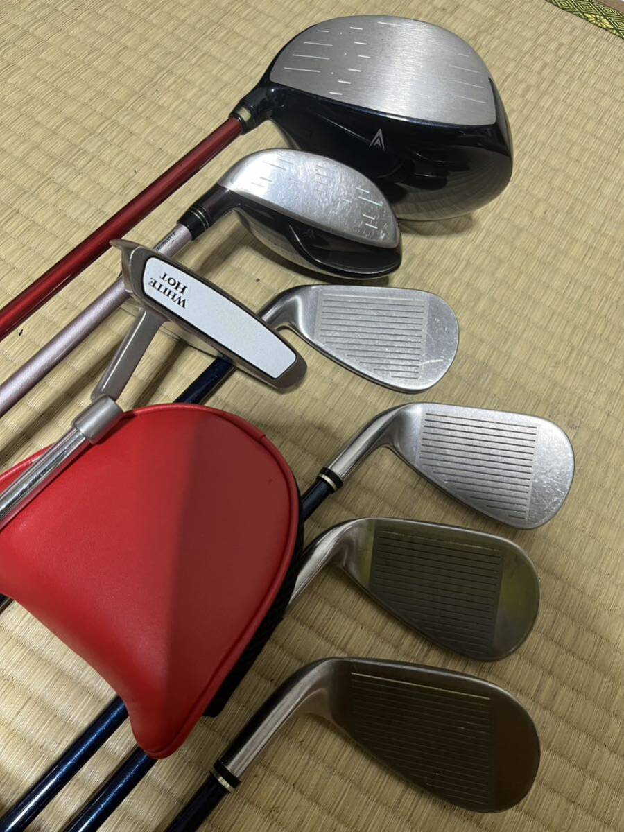 稀少品 超豪華XXIO9代目等レディースハーフゴルフセット+ 稀少品 超豪華XXIO9代目等レディースハーフゴルフセット+