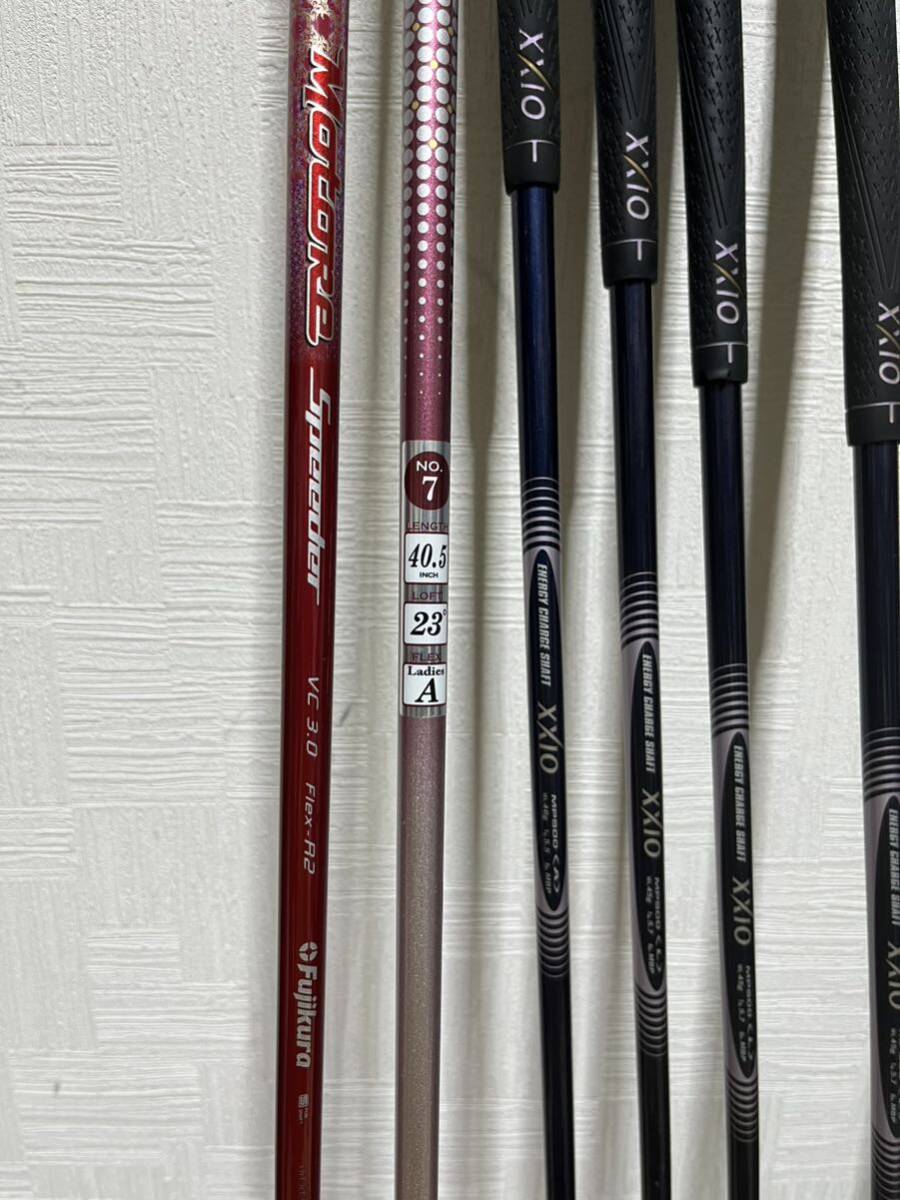 稀少品 超豪華XXIO9代目等レディースハーフゴルフセット+ 稀少品 超豪華XXIO9代目等レディースハーフゴルフセット+