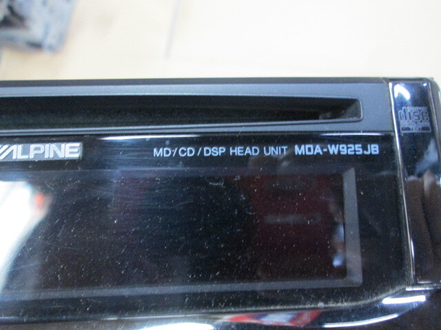 スズキ 配線キット 　ALPINE アルパイン　カーオーディオ デッキ CD/MD/FM /AM ワゴンRで使用 MDA-W925JB