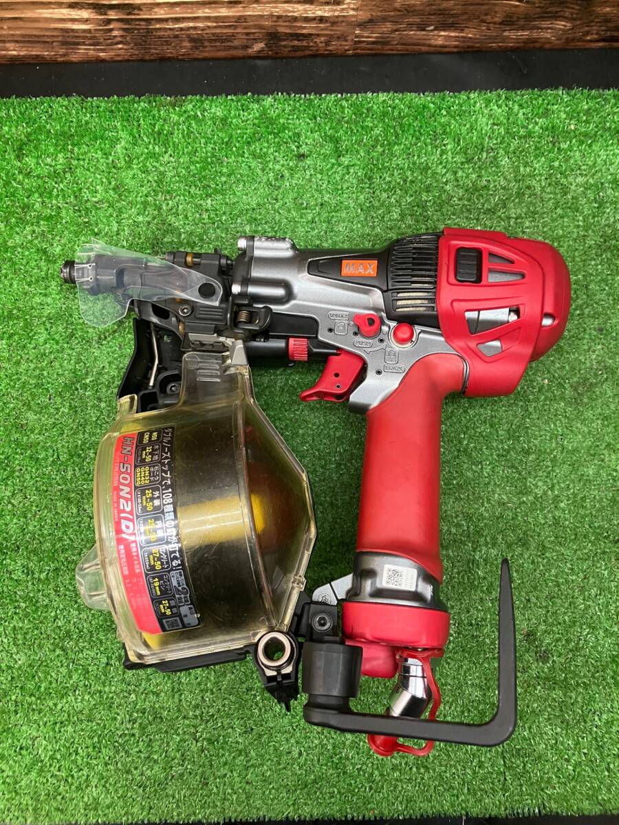 18go【中古品】マックス(MAX) 高圧エア釘打ち機 HN-50N2(D 18go【中古品】マックス(MAX) 高圧エア釘打ち機 HN-50N2(D