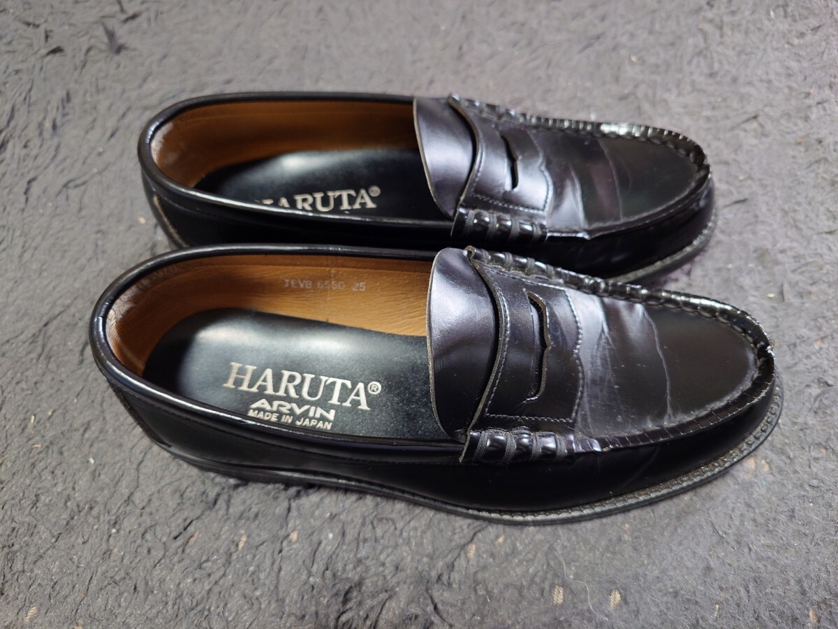 ハルタ/HARUTA 6550 黒 25.0 EEE ローファー(25.0cm)|売買され ハルタ/HARUTA 6550 黒 25.0 EEE ローファー(25.0cm)|売買され