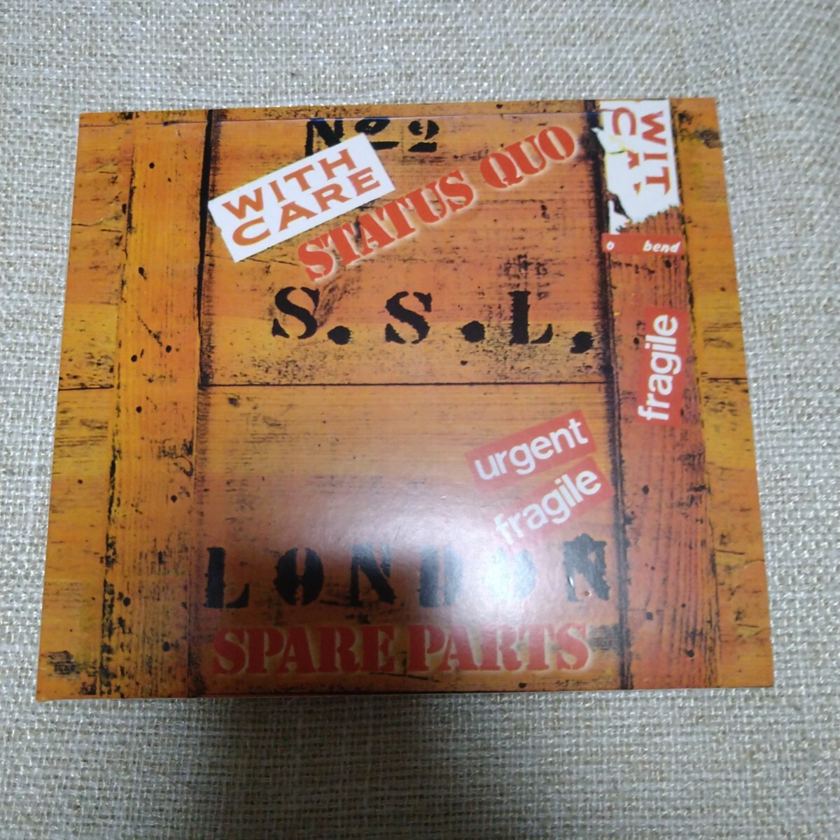 ステイタス・クォー スペア・パーツ Status Quo Spare Parts ハードロック ヘヴィメタル ブギー ロック CD 国内盤_画像1