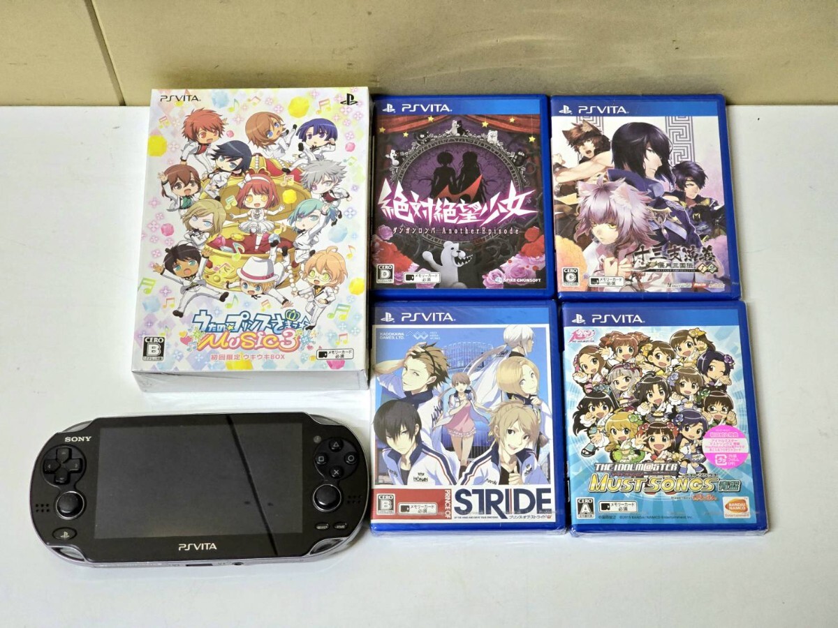 PS vita 本体ソフト playstation vita 本体 ソフトセット