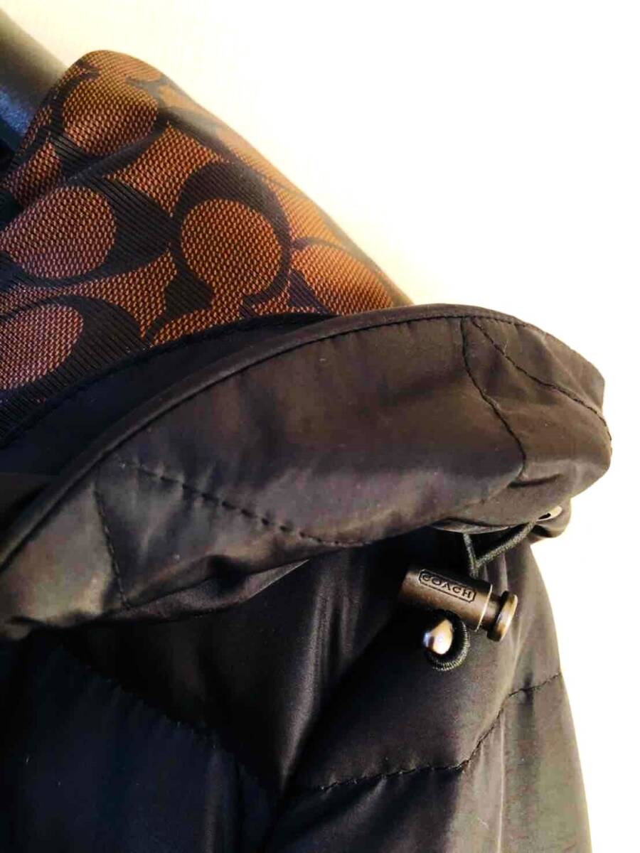 □美品□COACH コーチ ダウンジャケット□レディース XSサイズ □美品□COACH コーチ ダウンジャケット□レディース XSサイズ