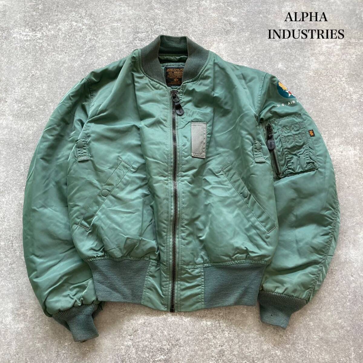 ALPHA INDUSTRIES】 アルファインダストリーズ ma-1 フライト ALPHA INDUSTRIES】 アルファインダストリーズ ma-1 フライト