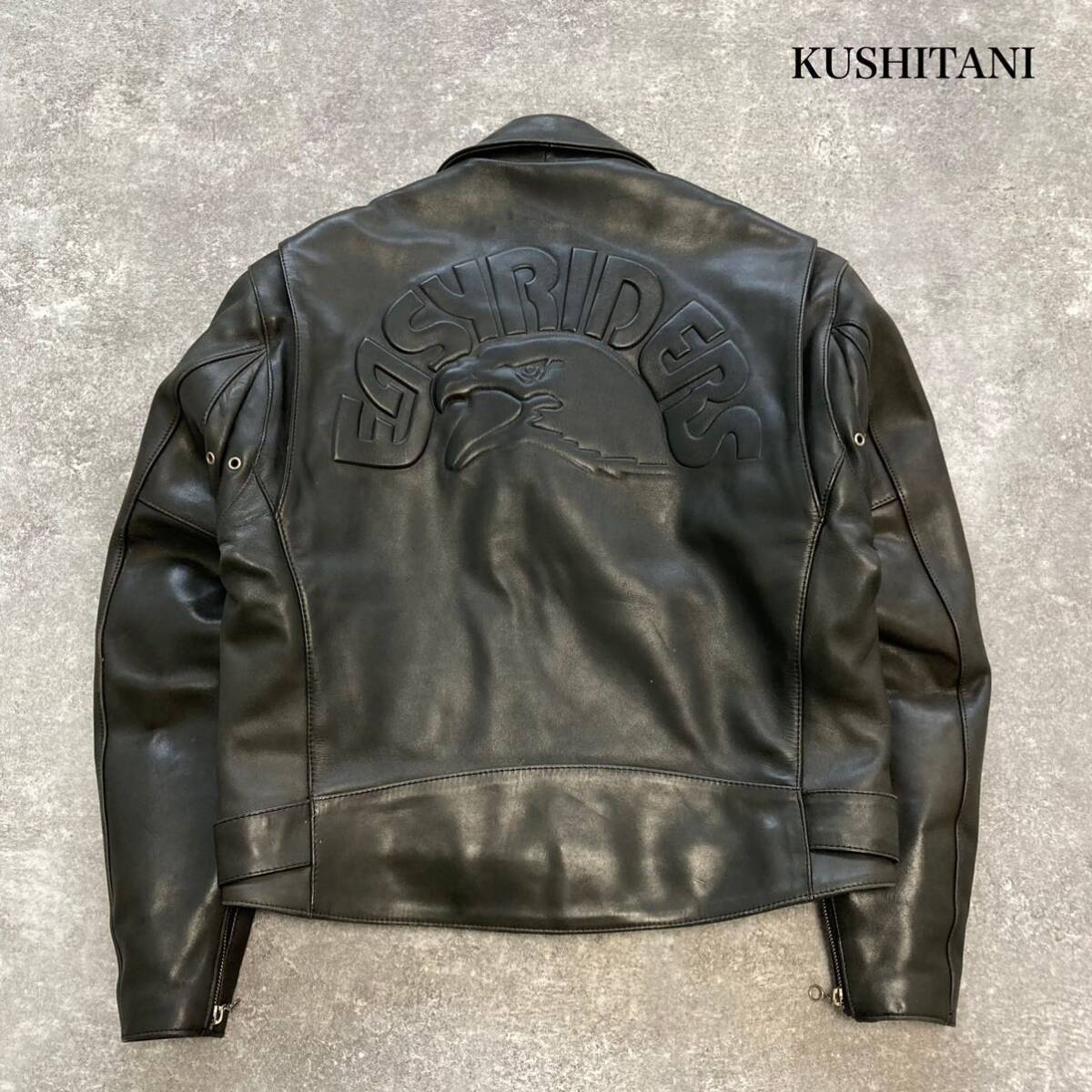 KUSHITANI】 Easy riders クシタニ ダブルライダースジャケット KUSHITANI】 Easy riders クシタニ ダブルライダースジャケット