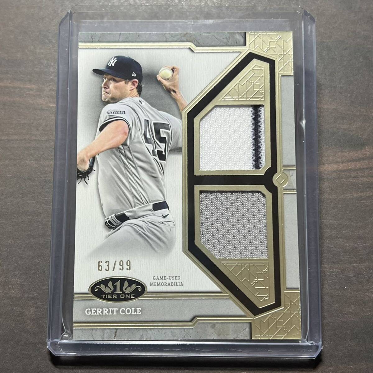 M 他の方は購入をお控え下さい Gerrit Cole - New York Yankees Memorabilia /99 Tier One