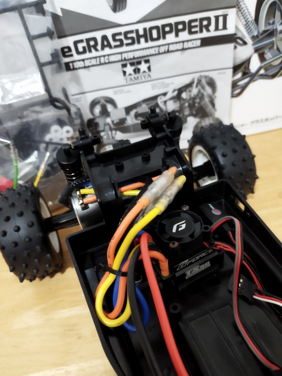 TAMIYA グラスホッパーⅡ 2017改 gフォースブラシレス仕様 未