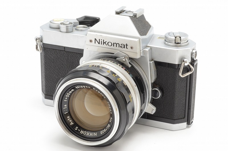 B03[5771E] ニコンNikomat FT2 ボディ50mm レンズセット B03[5771E] ニコンNikomat FT2 ボディ50mm レンズセット B03/5771E