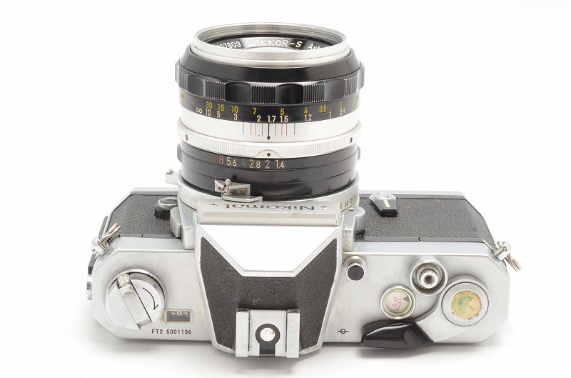 ☆美品☆ Nikon Nikomat FT2 NIKKOR-S Auto 50mm F1.4 Nippon Kogaku Body