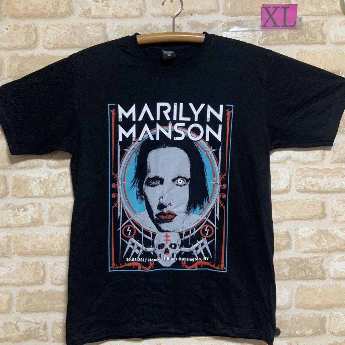 マリリンマンソン Tシャツ XL サイズ Marilyn Manson(イラスト マリリンマンソン Tシャツ XL サイズ Marilyn Manson(イラスト