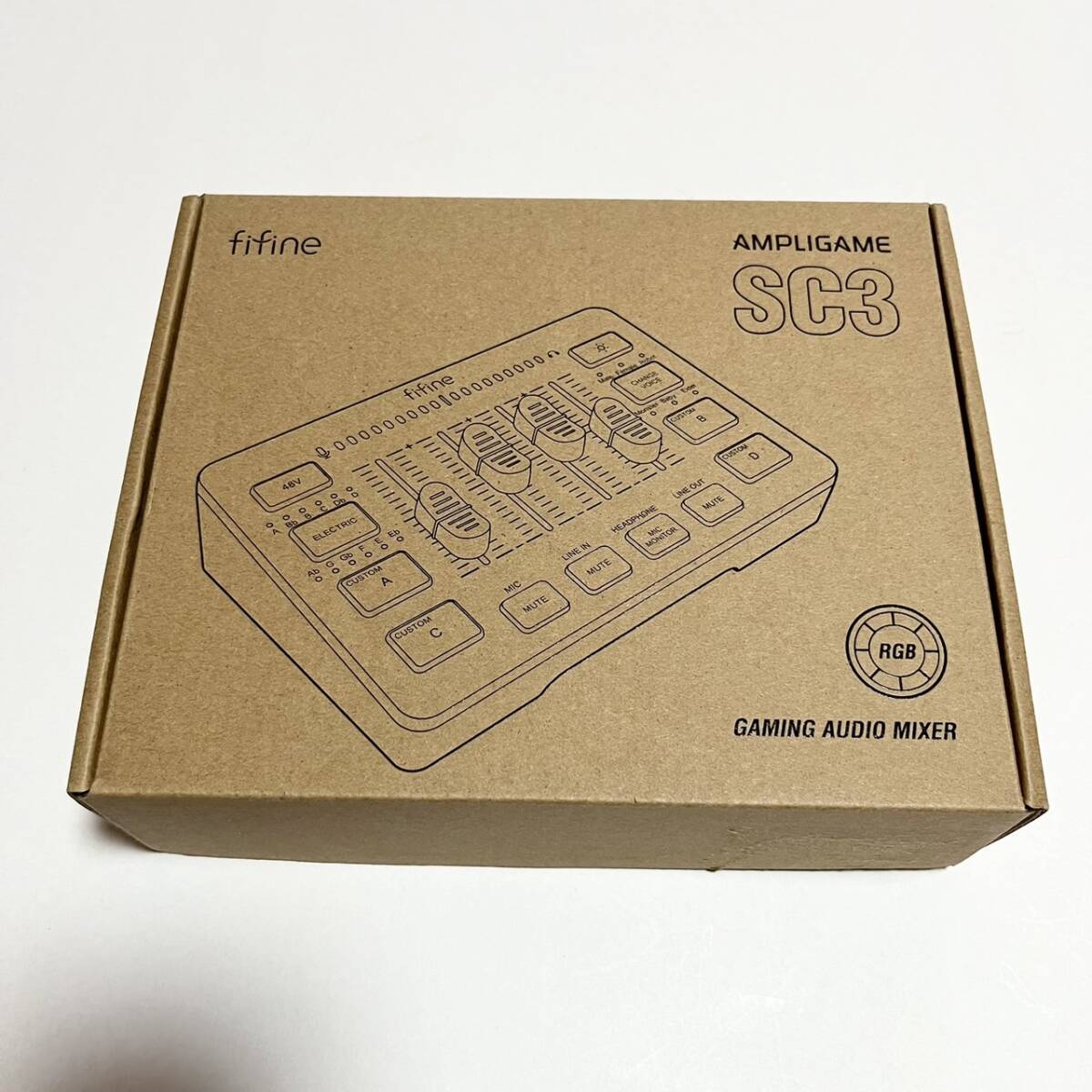 【1円オークション】FIFINE ゲーミングオーディオミキサー オーディオインターフェース PC/PS4/PS5対応 AmpliGame SC3 AAO0194 【1円オークション】FIFINE ゲーミングオーディオミキサー オーディオインターフェース PC/PS4/PS5対応 AmpliGame SC3 AAO0194