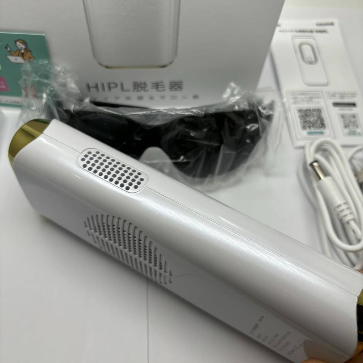 極美品 試し使用のみ 脱毛器 S208 vio対応 サファイア冷感脱毛 極美品 試し使用のみ 脱毛器 S208 vio対応 サファイア冷感脱毛