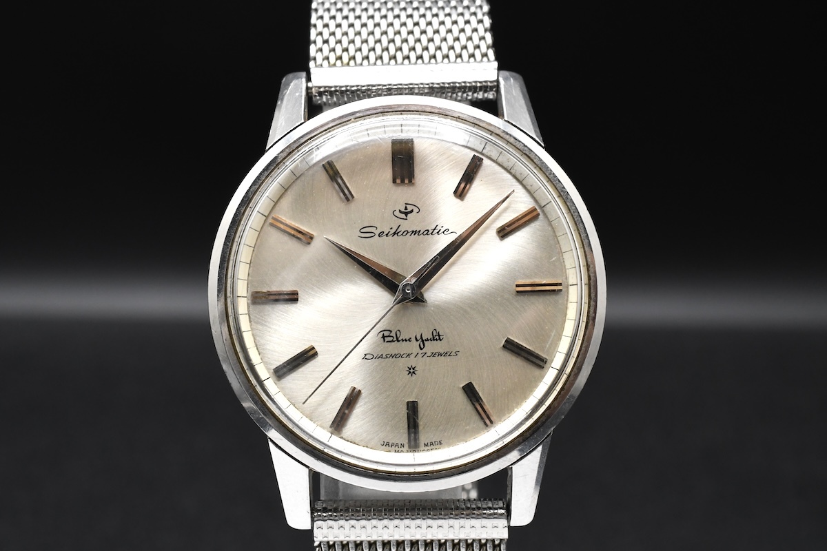 Seikomatic Blue Yacht Ref:J13034E セイコーマチック ブルーヨット 17石 SD文字盤 自動巻き