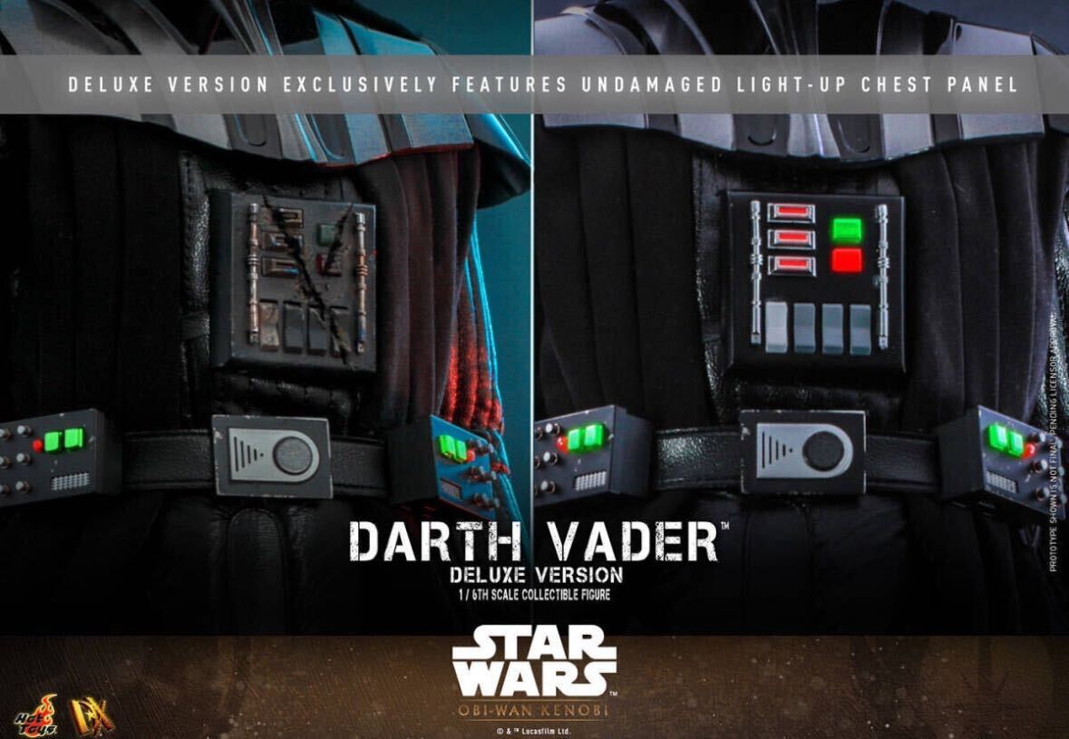 ホットトイズ 1/6 オビ=ワン ケノービ ダース ベイダー DX.Ver ホットトイズ 1/6 オビ=ワン ケノービ ダース ベイダー DX.Ver