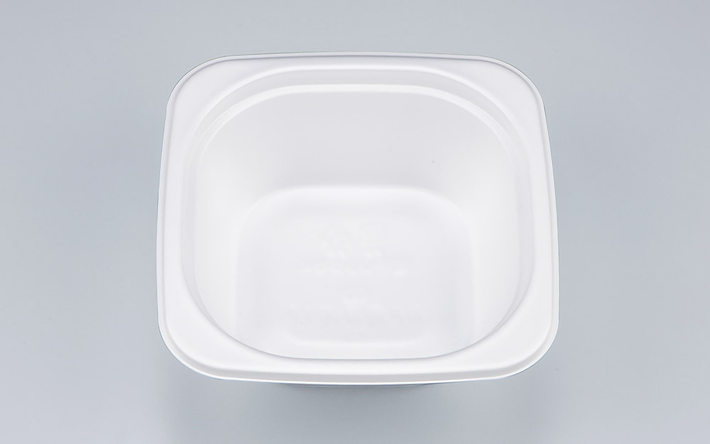 使い捨て弁当箱 丼物 ＲＦ角丼内１７（ホワイト）本体 【600本】 シーピー化成 どんぶり 業務用 スーパー