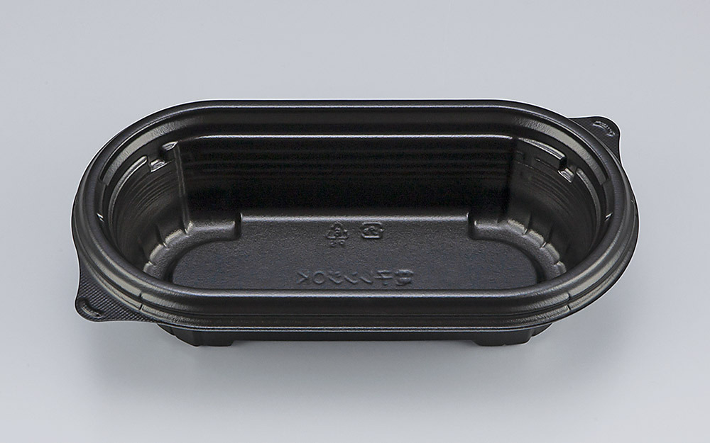 使い捨て弁当箱 BFNプランチ21(黒)本体 【1200枚 使い捨て弁当箱 BFNプランチ21(黒)本体 【1200枚