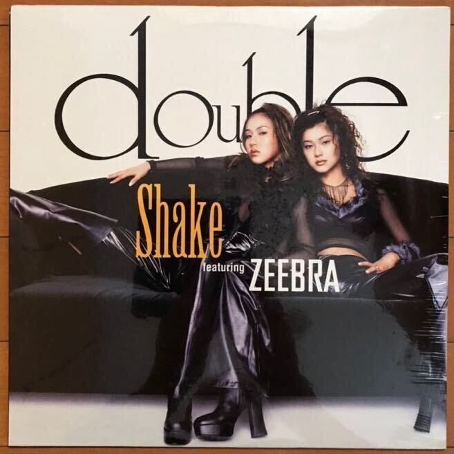 【シールド未開封】double / Shake feat. ZEEBRA 12インチレコード DBL-0002 J-R&B
