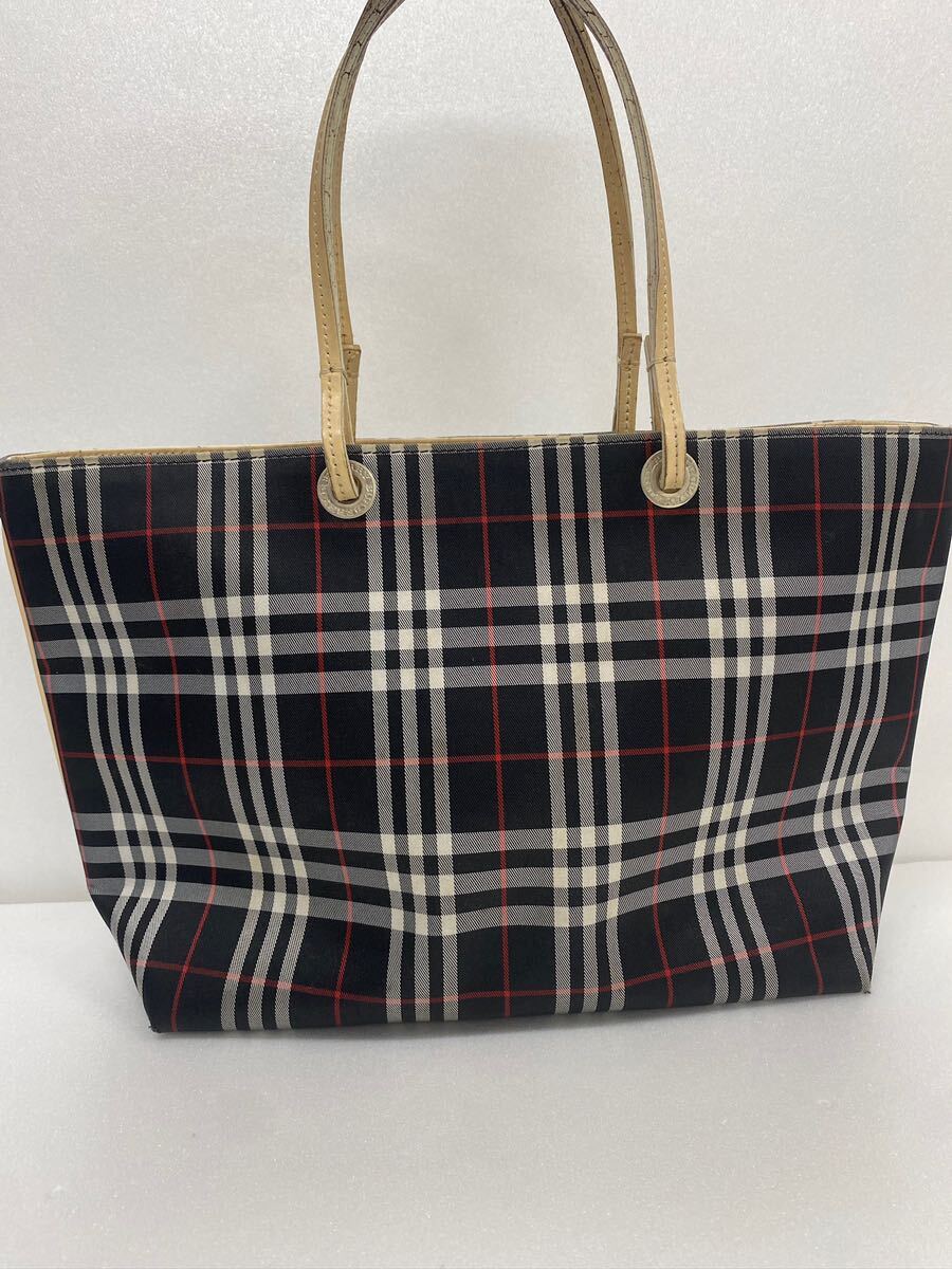 BURBERRY バーバリー トートバッグ ハンドバッグ ノバチェック BURBERRY バーバリー トートバッグ ハンドバッグ ノバチェック