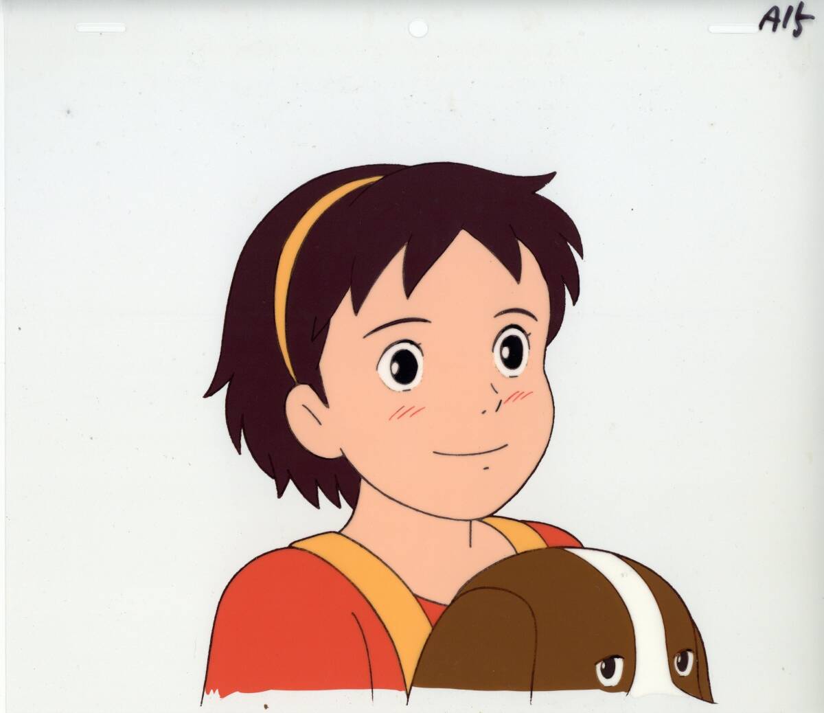 佐藤好春さんキャラクターデザインの「若草物語 ナンとジョー先生」のナンのセル画（動画付）