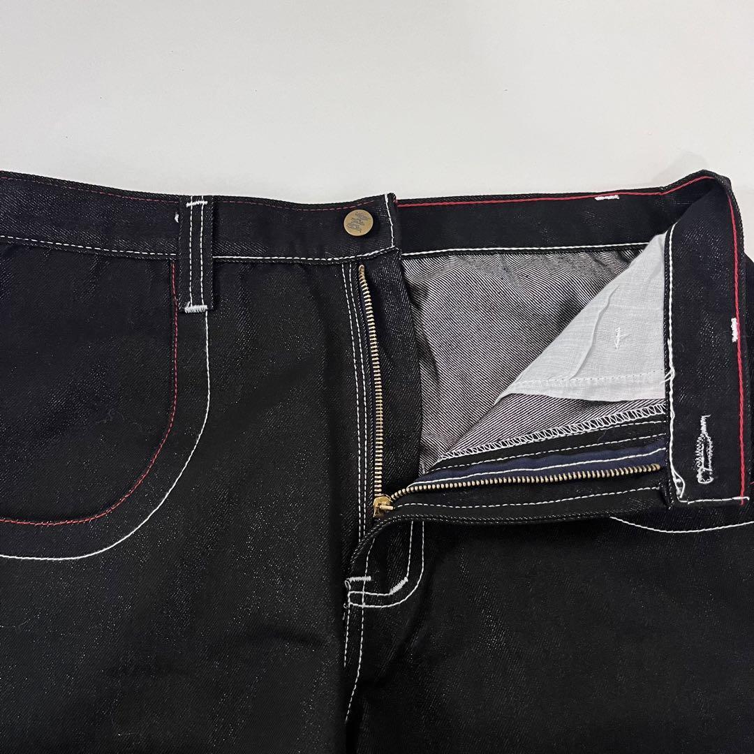 美品 極太 00s y2k oxygen オキシゲン デニム 刺繍 バギー B系 美品 極太 00s y2k oxygen オキシゲン デニム 刺繍 バギー B系